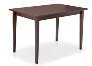 table rectangulaire en bois wengé