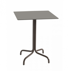 table carrée design en acier