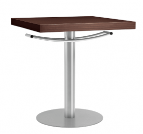 table de bar design en acier et bois
